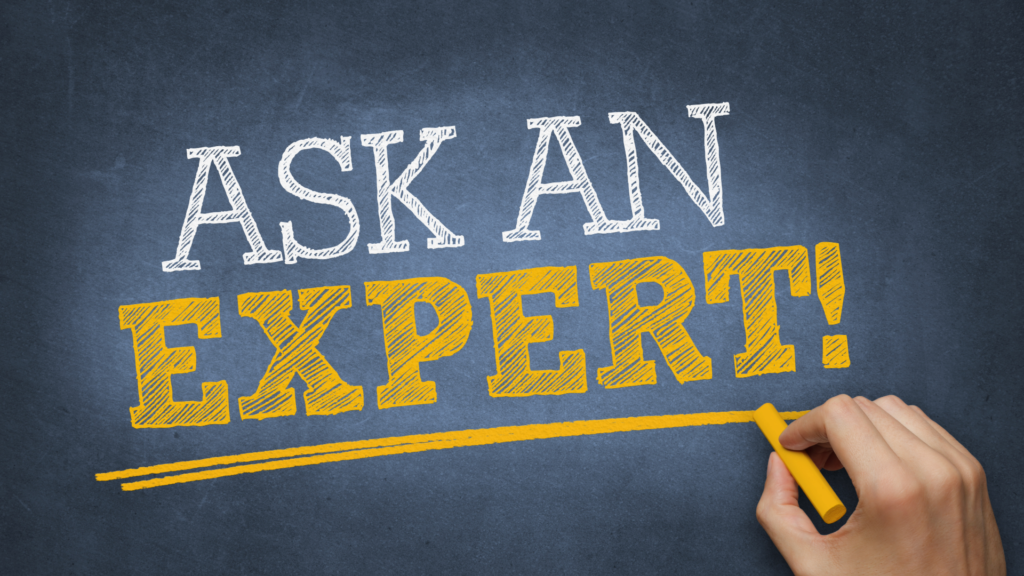 ask a digital marketing expert sign